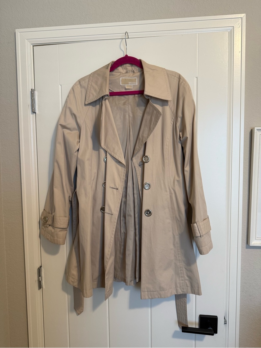 Michael Kors Classic Beige Trench Coat